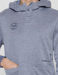 Watchout Jeans Pocket Jaket Hoodie Pria