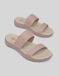 Triset Stripe Flat Sandals