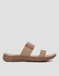 Triset Stripe Flat Sandals