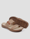 Triset Stripe Flat Sandals