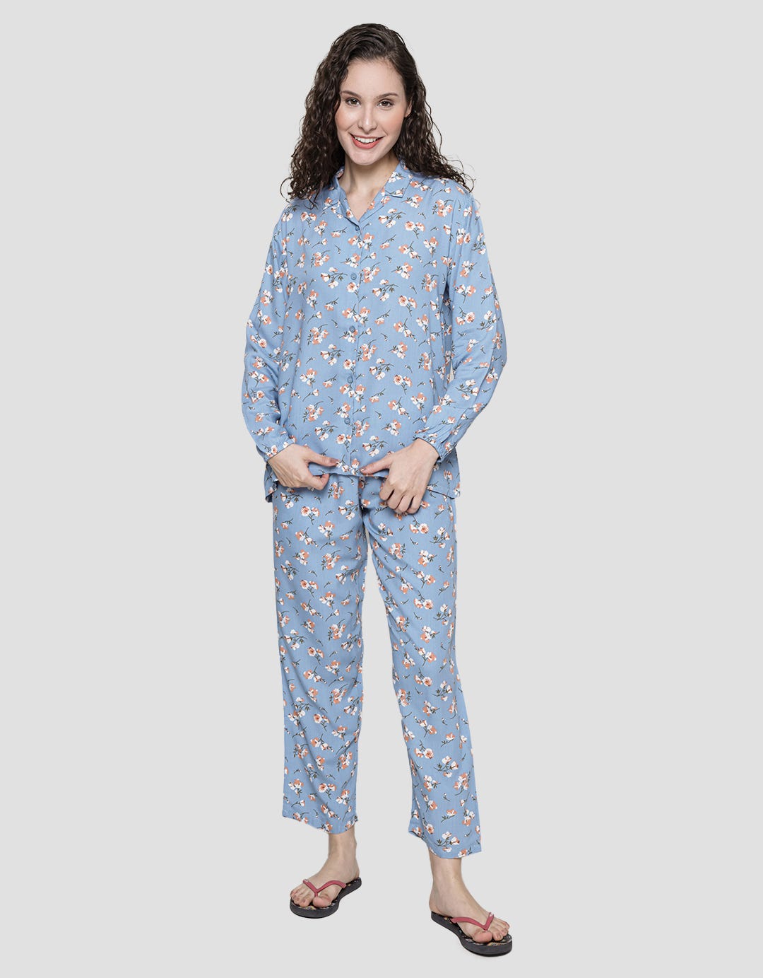 St. Yves Blossom Floral Women's Pajamas Set