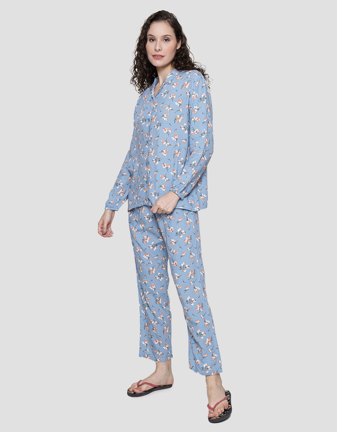 St. Yves Blossom Floral Women's Pajamas Set