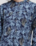 St. Yves Long Sleeve Pajama Pants Leaves Bold
