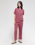 St. Yves Short Sleeve Pajama Pants Solid Lina