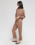 St. Yves Long Sleeve Pajama Pants Solid Lina