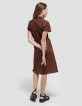 Connexion Short Sleeve Midi Dress