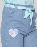 Disney Denim Long Pants Chamb Frozen