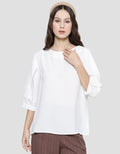 St. Yves Double 3/4 Blouse Wanita