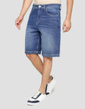 Cole Denim Short Pants Solid W Soft Whisker