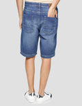 Cole Denim Short Pants Solid W Soft Whisker