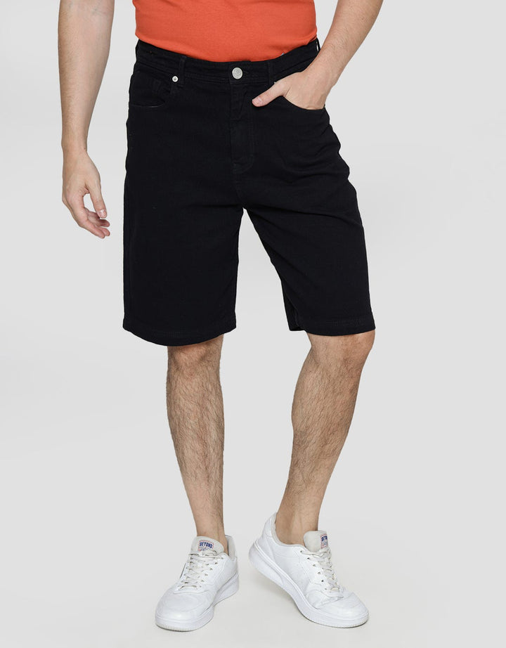 Cole Denim Short Pants Solid Basic Washed