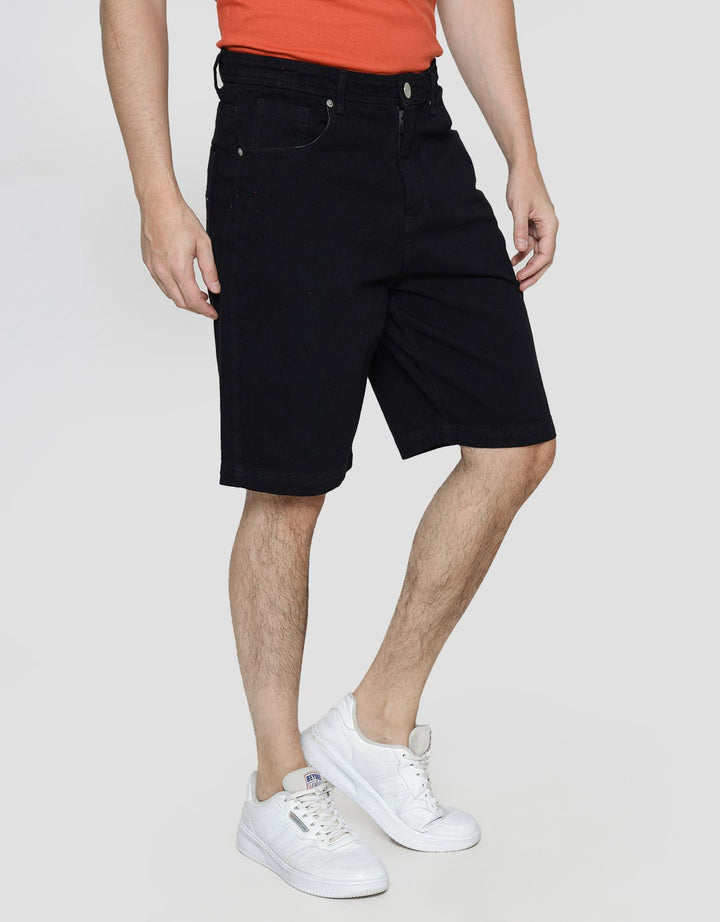 Cole Denim Short Pants Solid Basic Washed