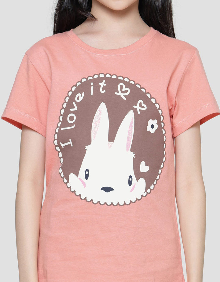 Aero Bunny Love It Girls T-Shirt