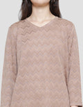 St. Yves Cheavron Text Women's Casual T-Shirt