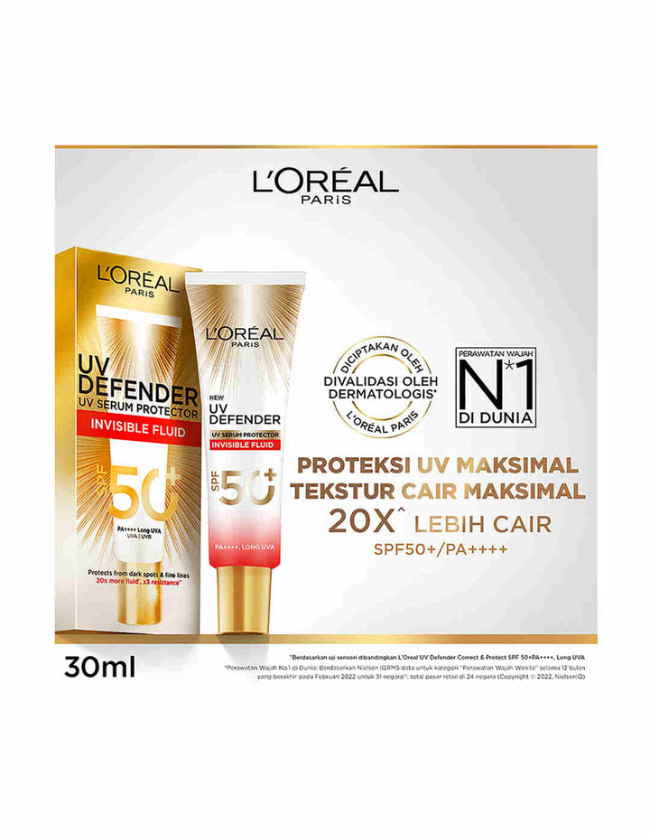 L’Oreal Paris UV Defender Invisible Fluid SPF50+ PA++ 530 ml
