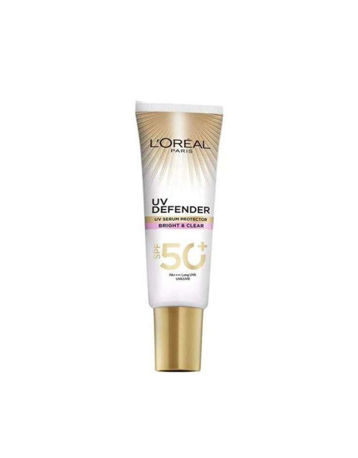 L'Oreal Paris UV Defender Serum Protector Bright And Clear SPF50+ - 30ml