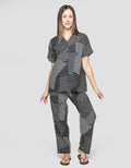St. Yves Short Sleeve Pyjama Pants Stipe Mix