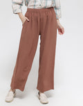 Anyday Long Pants Culotte With Solid Color