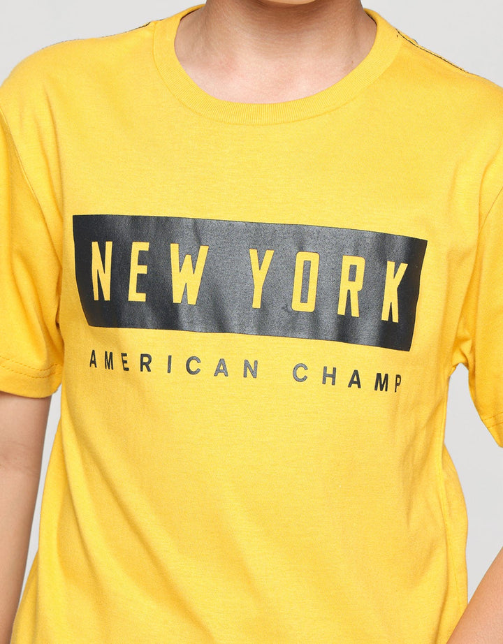 Nevada NY Print Kaos Anak Laki-laki
