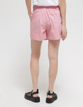 Details Short Pants Black Skort With Front Button