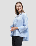 Details of Women's Wide Placket Blouse