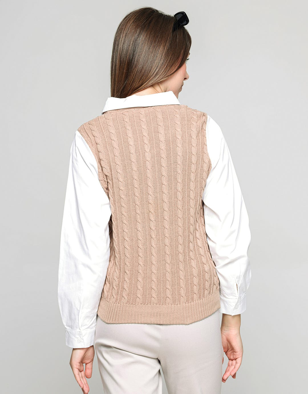 Details Women's Long Sleeve Knit Top Shirt