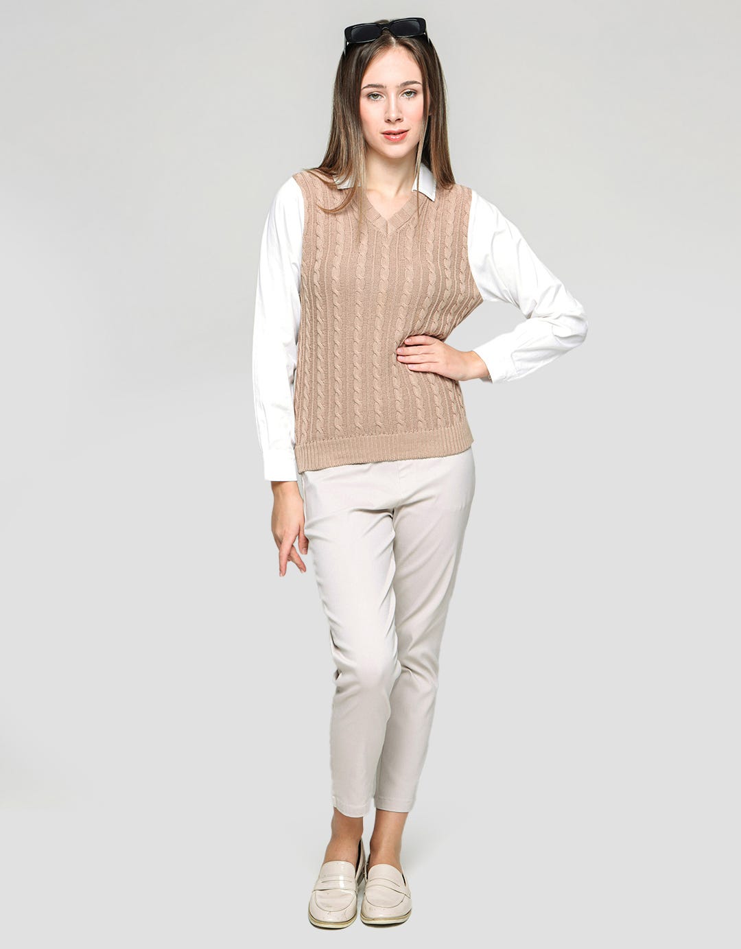 Details Women's Long Sleeve Knit Top Shirt