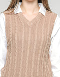 Details Women's Long Sleeve Knit Top Shirt