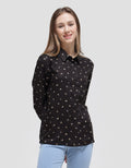 Connexion Long Sleeve Shirt With Flower Print