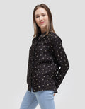 Connexion Long Sleeve Shirt With Flower Print