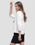 Connexion Ribbon Neck Kemeja Wanita
