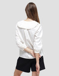 Connexion Ribbon Neck Kemeja Wanita
