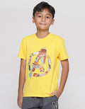 Marvel All Logo Print Boys T-Shirt