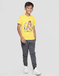 Marvel All Logo Print Boys T-Shirt