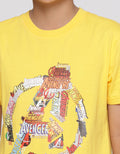 Marvel All Logo Print Boys T-Shirt