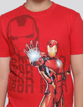 Marvel Ironman Stand Print Boys T-Shirt
