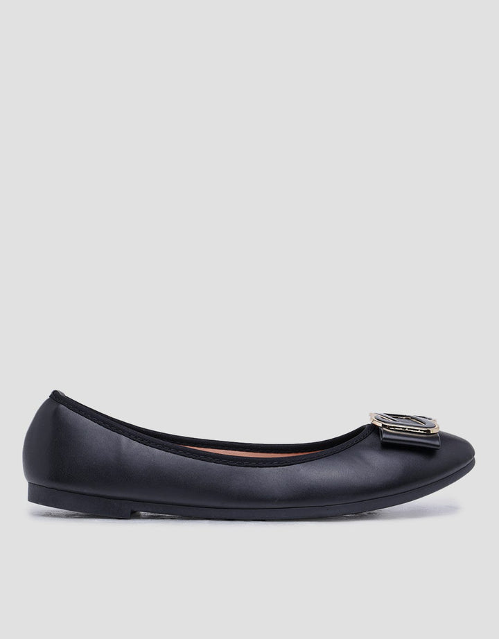 St. Yves Ballerina Brooch Sepatu Flat Wanita
