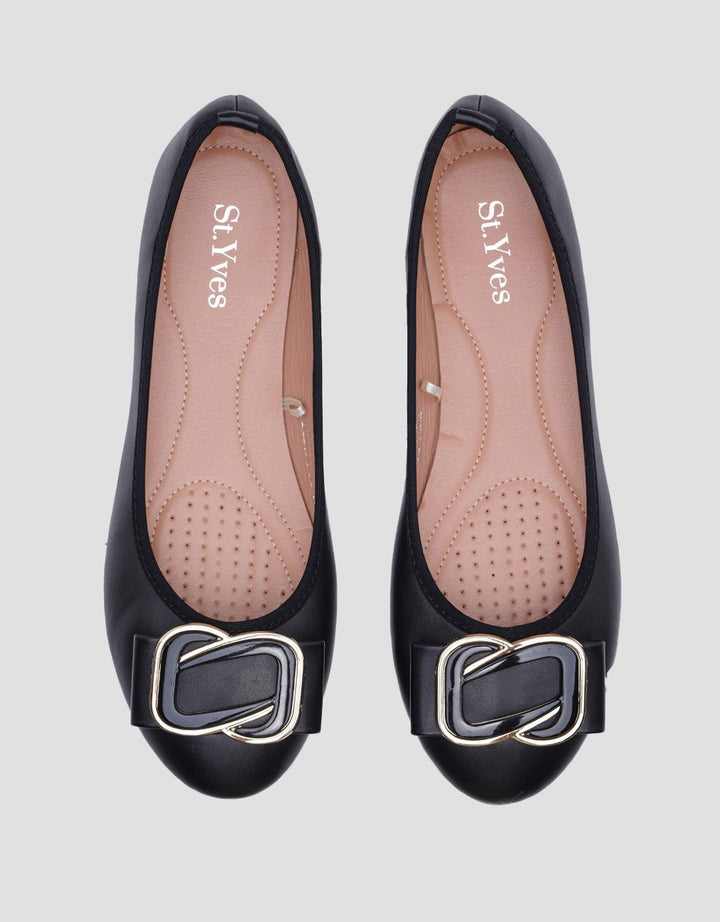 St. Yves Ballerina Brooch Sepatu Flat Wanita