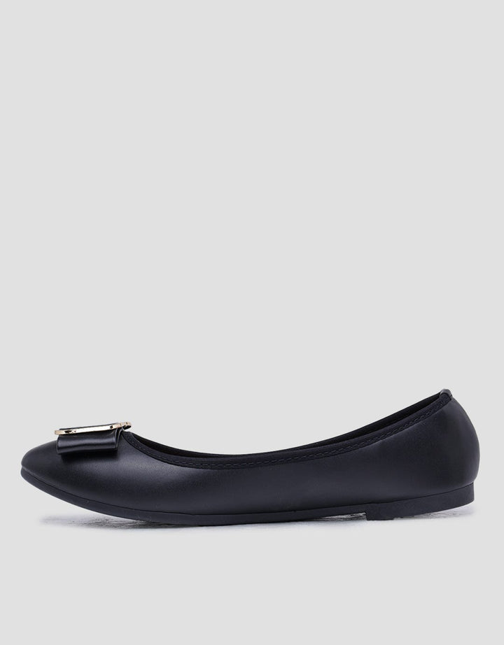 St. Yves Ballerina Brooch Sepatu Flat Wanita