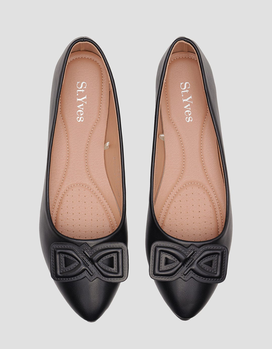 St. Yves Ballerina Buckle Sepatu Flat Wanita