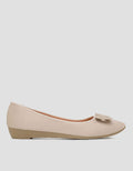 St. Yves Ballerina Buckle Sepatu Flat Wanita