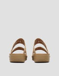 St. Yves Texture Braid Sandal Wedges Wanita