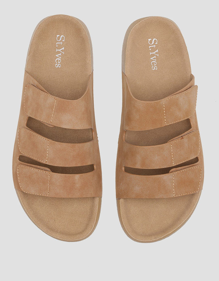 St. Yves Slipper Multi Strap Sandal Wanita