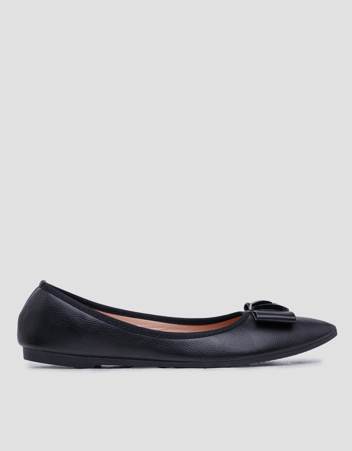 St. Yves Broch Ribbon Sepatu Flat Wanita
