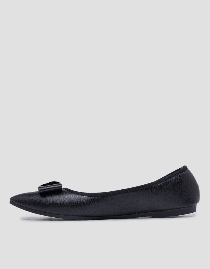 St. Yves Broch Ribbon Sepatu Flat Wanita