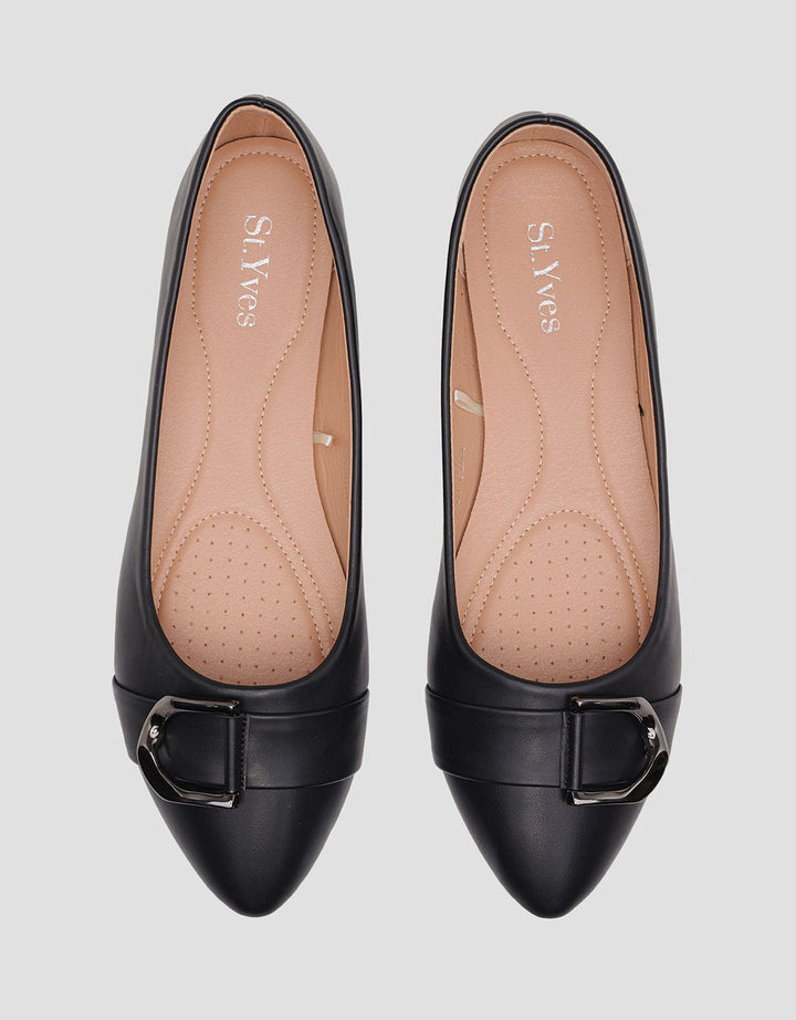 St. Yves Pointed Sepatu Ballerina Wanita