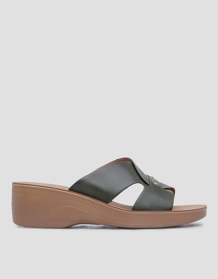 St. Yves Wq51 Lasser Cut Women's Slipper Sandals