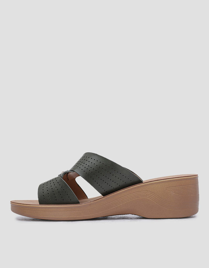 St. Yves Wq51 Lasser Cut Women's Slipper Sandals
