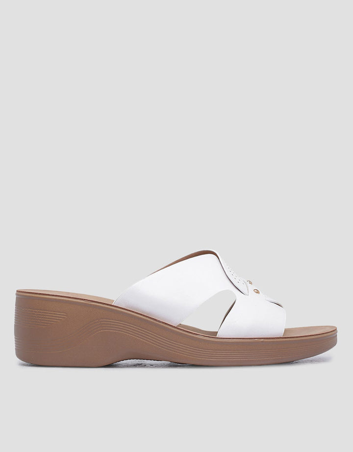 St. Yves Wq51 Lasser Cut Women's Slipper Sandals