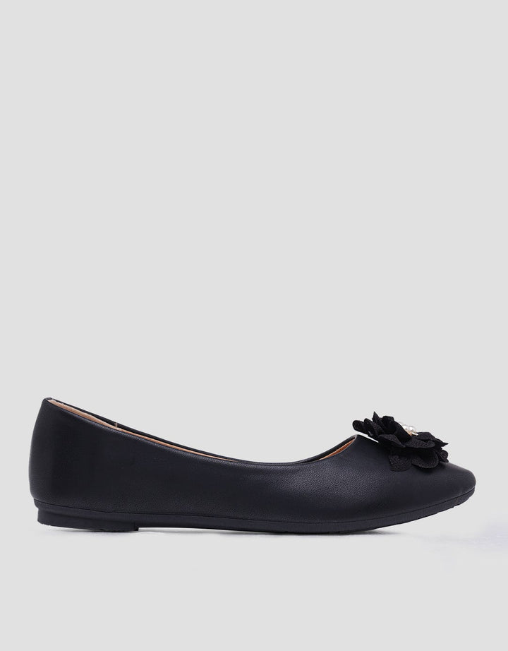 St. Yves Flower Sign Sepatu Flat Wanita